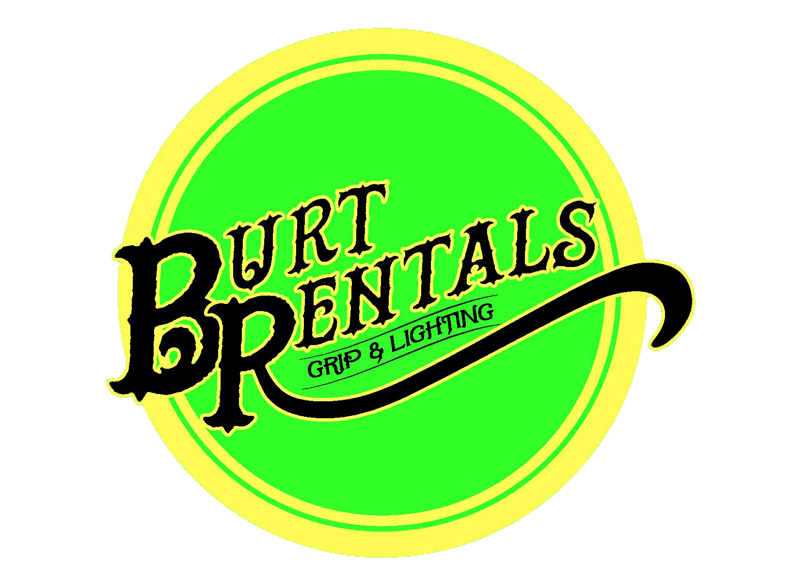 Burt Rentals Grip & Lighting Logo